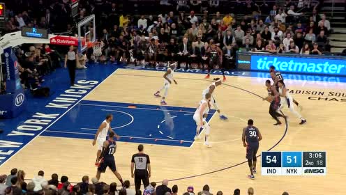 【NBA集錦】巴雷特吸引補(bǔ)防送空接 羅賓遜順下起飛雙手砸進(jìn)