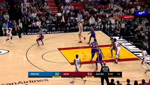【NBA集锦】一匹黑马横空出世 希罗弧顶发射三分精准制导