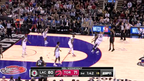 【NBA集锦】机器人开始工作了 莱昂纳德单挡直接弧顶三分出手