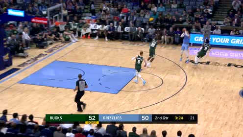 【NBA集锦】转换三分手起刀落 布鲁克斯华丽反击3+1建功