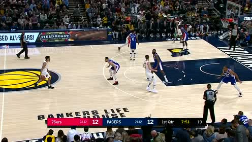 【NBA集錦】配合十分舒服！布羅格登擊地妙傳助飛薩博尼斯翻身跳投