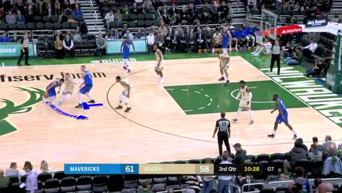 【NBA集锦】独行侠vs雄鹿战术分析:卡莱尔三分战术摧毁雄鹿19连胜美梦