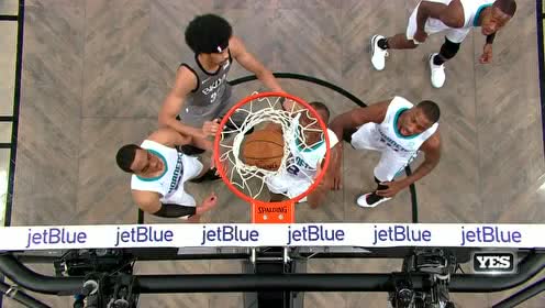 【NBA集锦】在空中闪转腾挪 丁威迪突破拉杆上篮打成2+1