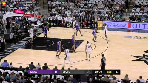 【NBA集錦】單打技巧越來越老道 蓋伊低位背身后仰跳投命中