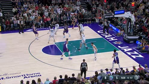 【NBA集锦】这配合怎么防 英格尔斯击地妙传助飞博格达底角飚射三分