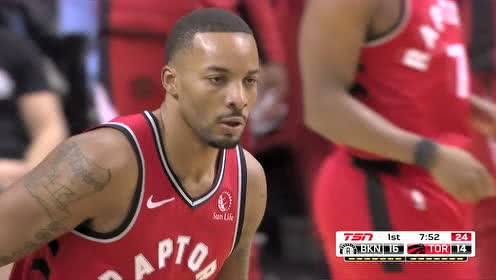 【NBA集锦】追分模式下最高效的方式 鲍威尔携手西亚卡姆连飚三分