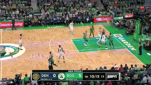【NBA集锦】稳扎稳打的胖子 约基奇补篮稳稳命中