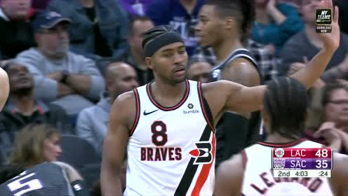 【NBA集錦】來自球隊老大的信任 小卡二度喂飛餅哈克利斯上籃2＋1