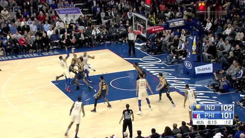【NBA集錦】撕裂防守 76人華麗傳導(dǎo)西蒙斯單臂一錘定音