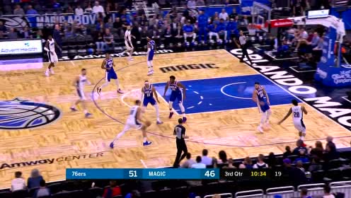 【NBA集锦】这防守形同虚设 戈登长驱直入双手暴扣