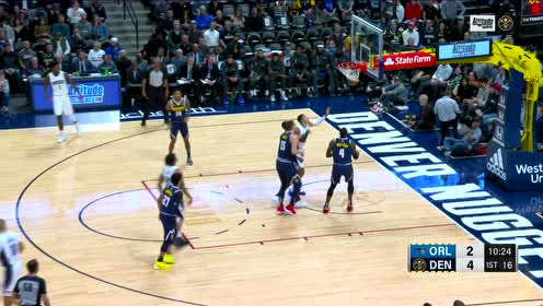 【NBA集锦】这个距离没啥问题 富尔茨背转身精准中投一蹴而就