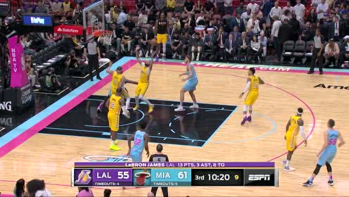 【NBA集錦】麥基籃下送對手兩記無情大帽  詹姆斯反擊重扣得手