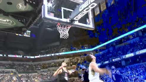 【NBA集錦】我的crossover沒有酒 你卻醉得像條狗 布羅格登戲耍路威上籃得手