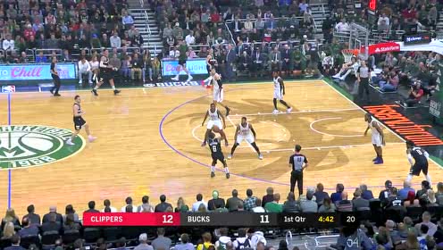 【NBA集錦】三分如雨誰(shuí)防都不好使 雄鹿14-0快船超級(jí)沖擊波回顧