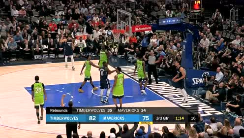 【NBA集锦】目前9投9中了！ 鲍威尔空切上篮打进加罚