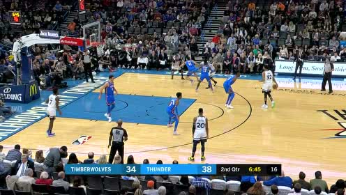 【NBA集錦】交給他就完事了 唐斯強勢出手連取5分鼓舞軍心