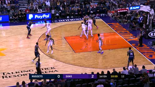 【NBA集锦】顶着贝恩斯扬手就来!约基奇三分狙击驾轻就熟