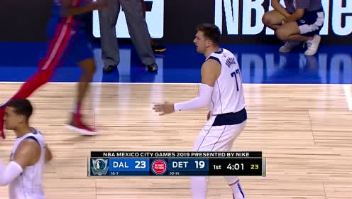 【NBA集錦】超遠(yuǎn)三分大殺四方 東契奇抽槍甩狙正中靶心