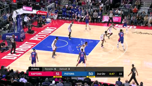 【NBA集錦】突破內(nèi)線拉桿上籃 格里芬直殺內(nèi)線秀操作