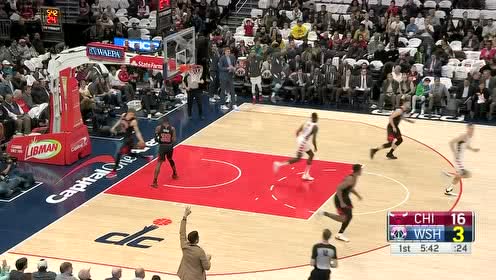 【NBA集锦】贝尔坦斯反击三分 手起刀落飙射三分稳稳命中