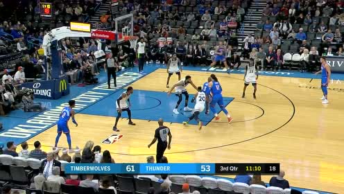 【NBA集錦】蒂格外線醞釀犀利三分 保羅漂移霸氣中投還以顏色