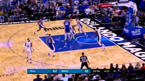 【NBA集锦】喂饼喂到吐 富尔茨妙传武切维奇轻松暴扣