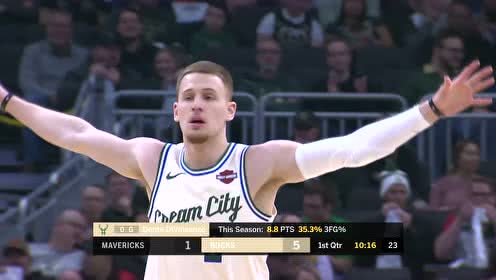 【NBA集锦】雄鹿快攻如潮水 字母哥助攻迪文琴佐飞翔灌篮