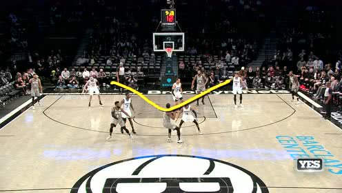 【NBA集锦】三秒区就是我的天下 乔丹接球篮下强起打成2+1