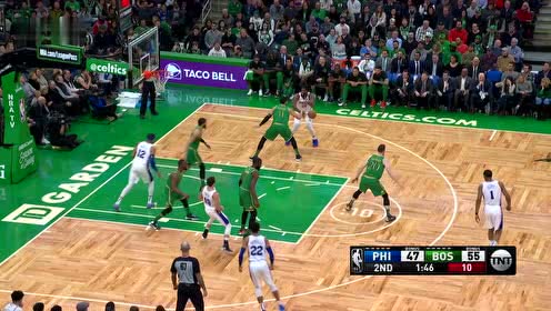 【NBA集锦】又给裁判出难题 恩比德大回环造犯被判争球