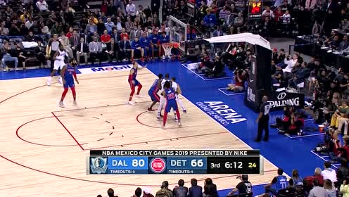 【NBA集錦】神兵天降殺入內(nèi)線  波神墊步起飛滑翔劈扣