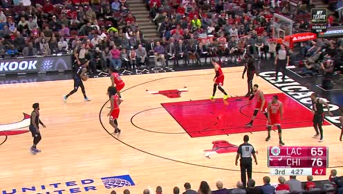 【NBA集锦】落后关键时刻还得看乔治 里突外投连砍6分稳定局势