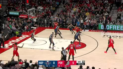 【NBA集錦】安東尼中距離命中 費(fèi)沃斯補(bǔ)籃暴扣得分