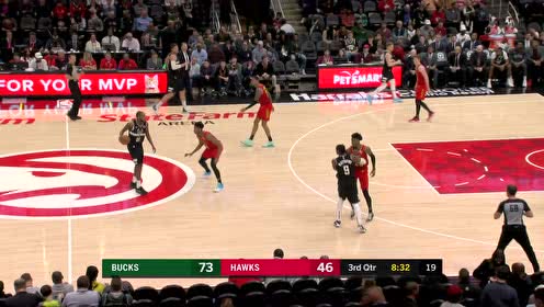 【NBA集锦】该出手时绝不犹豫 赫尔特急停抛投稳稳命中