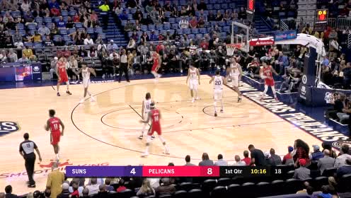 【NBA集錦】英格拉姆心有靈犀連線海耶斯 直殺籃下勾手打成2+1