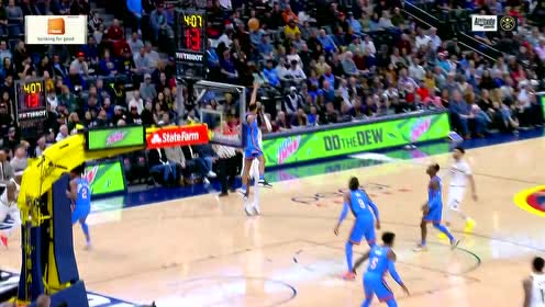 【NBA集錦】格蘭特自投自搶 強(qiáng)硬1挑4打2+1得手