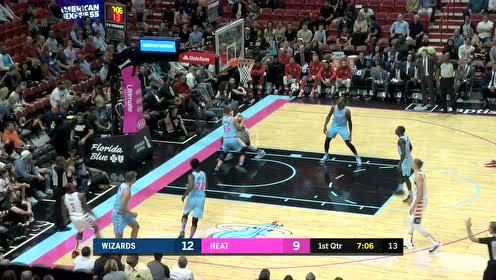 【NBA集锦】防到脸上也能进 比尔漂移三分一箭穿心