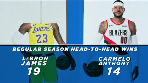 【NBA集錦】歲月在臉上留下痕跡 詹姆斯安東尼生涯演化進(jìn)程