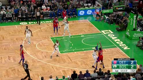 【NBA集錦】對(duì)這個(gè)場(chǎng)地如此熟悉 莫里斯接球跳投迎射三分