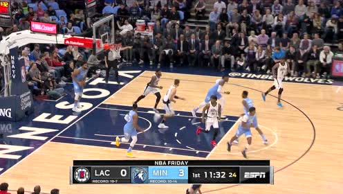 【NBA集錦】得分如探囊取物 快船雙槍發(fā)威輕松連續(xù)取分