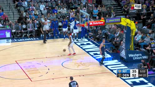 【NBA集锦】攻防一体!尼利基纳抢断反击一条龙暴扣