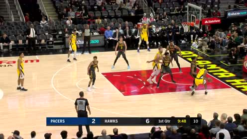【NBA集錦】迎難而上！沃倫無(wú)視兩人防守中距離后仰跳投命中