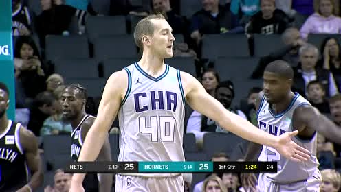 【NBA集锦】碾压起跳撞开防守 泽勒强打内线上篮建功