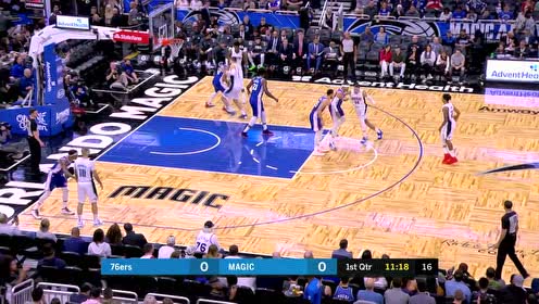 【NBA集锦】面对老东家开场就发威 富尔茨弧顶三分幸运颠进