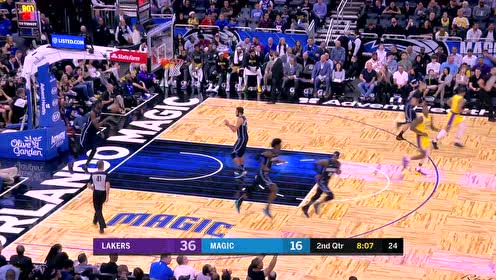 【NBA集锦】时间没在他身上留下痕迹 詹姆斯连续强吃打的防守没脾气