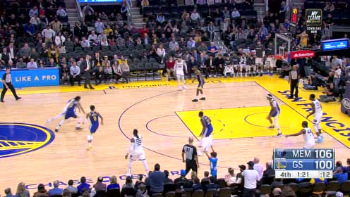 【NBA集锦】主场消音器 莫兰特飞身暴扣霸气四射
