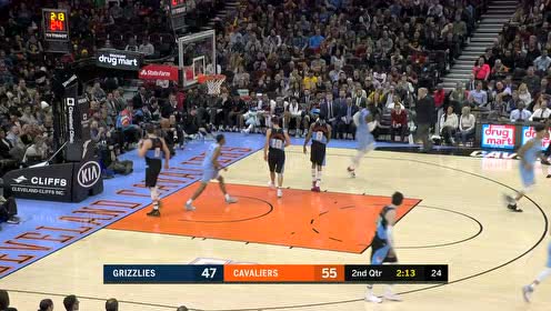 【NBA集锦】挽回一丝颜面!克劳德反击单臂砸扣
