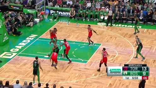 【NBA集錦】大哥不是白叫的！沃克勇闖敵營迎著防守空中換手上籃