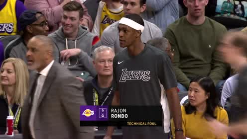 【NBA集锦】开心吗?那就吃个T吧!隆多为庆祝霍华德的扣篮跑进场内溜了一圈
