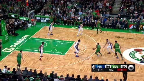 【NBA集锦】坎特隔着大帝强势补篮 海沃德大心脏后仰跳投再追2分!