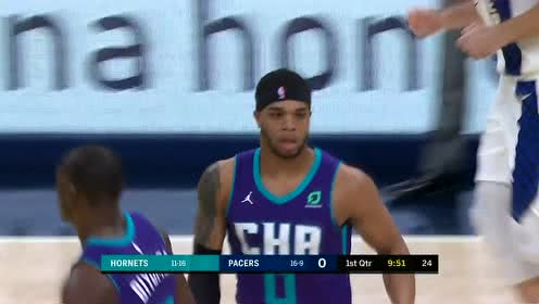 【NBA集錦】布里奇斯底角突施冷箭 布羅格登急停中投瀟灑反擊